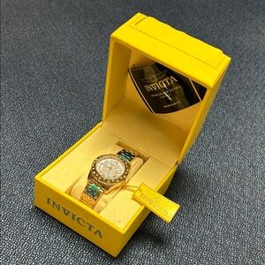Invicta Angel Two-Tone Gold and Silver Men's Watch